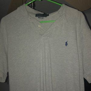 grey polo
